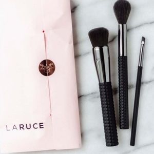 NEW LARUCE Brush Set Kabuki Highlighter Brush Angled Brush Three Piece Brush Set